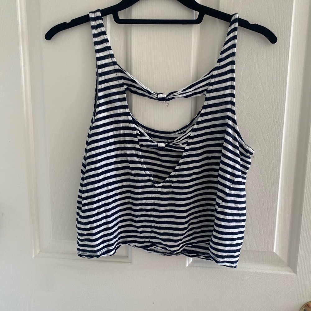 Forever 21 striped crop top - Picture 4 of 4